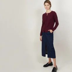 Montagut Round neck cashmere cardigan - Ballet