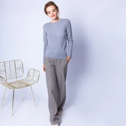 Montagut Round neck cashmere sweater - Evana