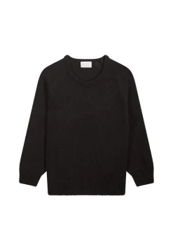 Montagut Round neck cotton and linen sweater - Nicky