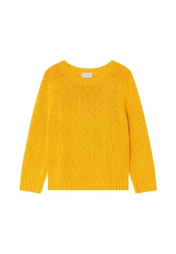 Montagut Round neck cotton and linen sweater - Mick