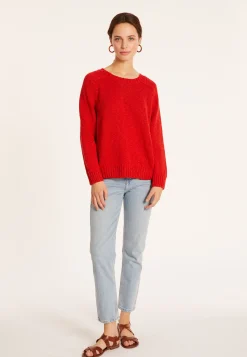 Montagut Round neck cotton and linen sweater - Mick