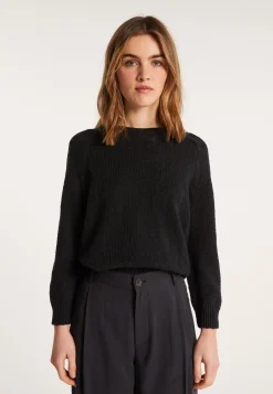 Montagut Round neck cotton and linen sweater - Nicky