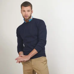 Montagut Round neck cotton cashmere sweater - Burton