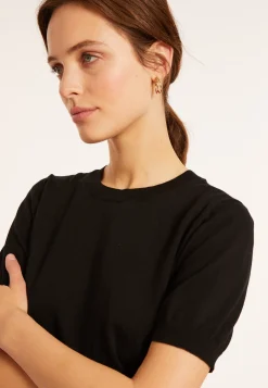 Montagut Round neck cotton T-shirt - Moon