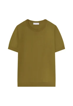 Montagut Round neck cotton T-shirt - Moon