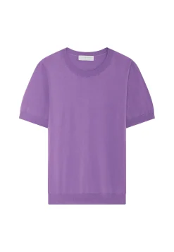 Montagut Round neck cotton T-shirt - Moon