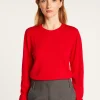 Montagut Round neck merino wool sweater - Asena