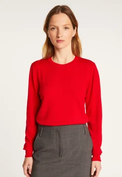 Montagut Round neck merino wool sweater - Asena