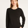 Montagut Round neck merino wool sweater - Asena
