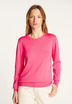 Montagut Round neck merino wool sweater - Asena