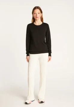 Montagut Round neck merino wool sweater - Asena