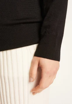 Montagut Round neck merino wool sweater - Asena