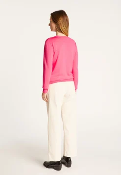 Montagut Round neck merino wool sweater - Asena