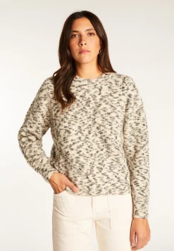 Montagut Round neck mohair wool sweater - Vanessa
