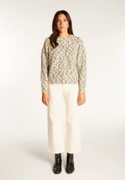 Montagut Round neck mohair wool sweater - Vanessa