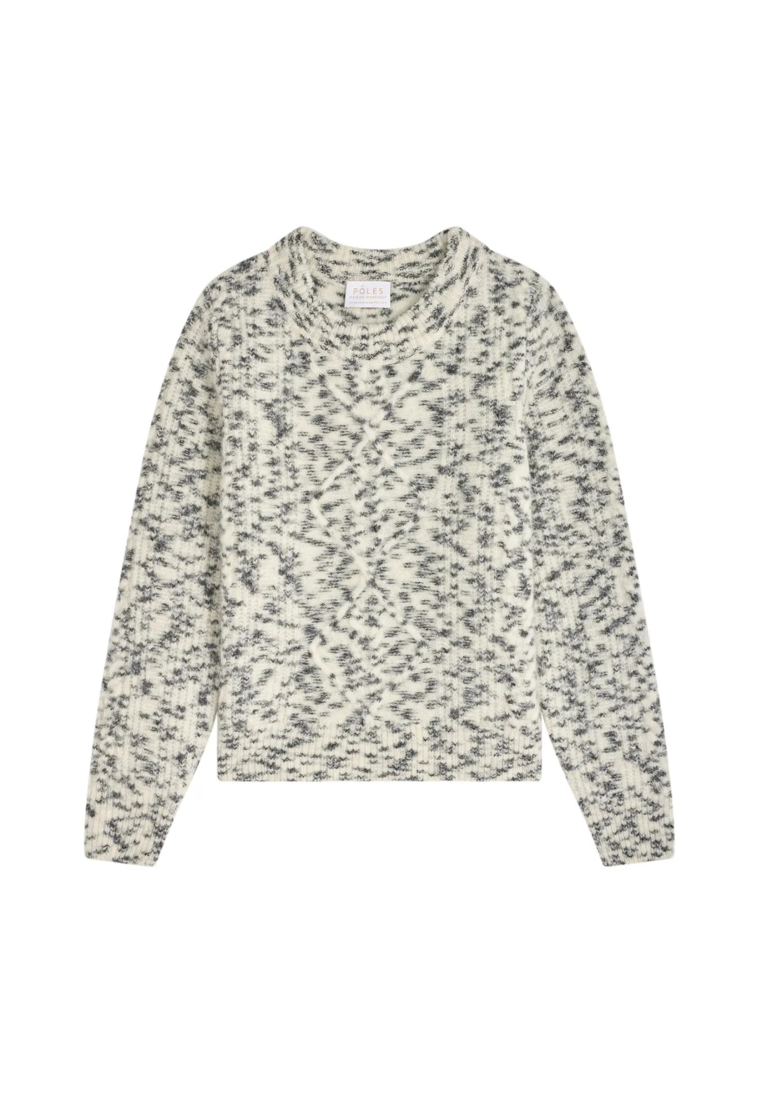 Montagut Round neck mohair wool sweater - Vanessa