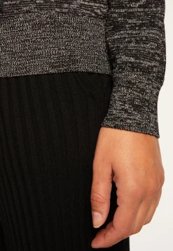 Montagut Round neck sweater in lurex merino wool - Asena Lux