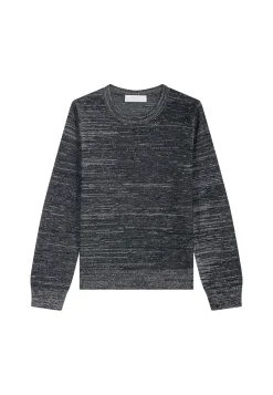 Montagut Round neck sweater in lurex merino wool - Asena Lux
