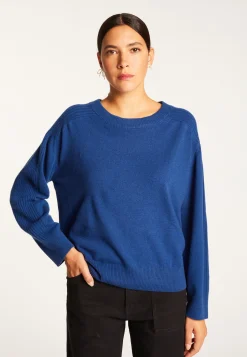 Montagut Round neck sweater in merino wool - Rosalie