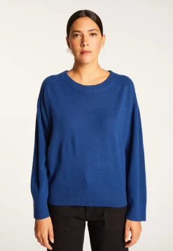 Montagut Round neck sweater in merino wool - Rosalie