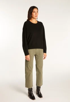Montagut Round neck sweater in merino wool - Rosalie