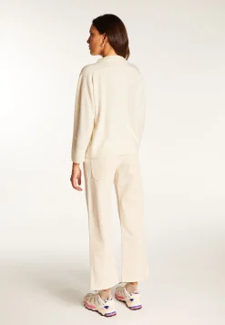 Montagut Round neck sweater in merino wool - Rosalie