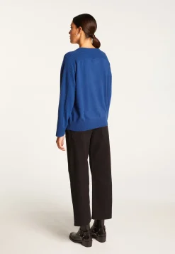 Montagut Round neck sweater in merino wool - Rosalie