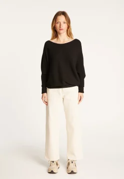 Montagut Round neck sweater in technical wool - Ruby