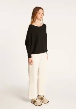 Montagut Round neck sweater in technical wool - Ruby