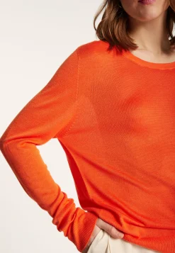 Montagut Round neck sweater in viscose and silk - Ninon