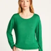 Montagut Round neck T-shirt in bamboo cashmere fiber - Aemilia