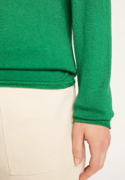 Montagut Round neck T-shirt in bamboo cashmere fiber - Aemilia