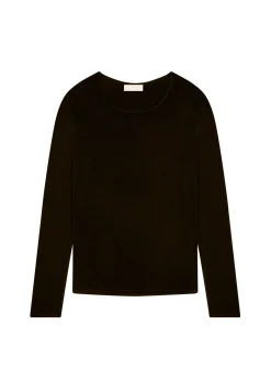 Montagut Round neck T-shirt in bamboo cashmere fiber - Aemilia