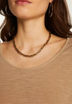 Montagut Round neck t-shirt in flamed linen - Béatrice