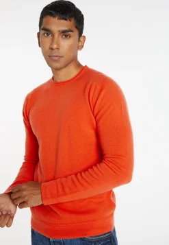 Montagut Round-neck cashmere sweater with rolled finishes - Ernest