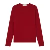 Montagut Round-neck cashmere sweater with rolled finishes - Ernest