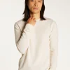 Montagut Round-neck cashmere sweater with rolled finishes - Ernest