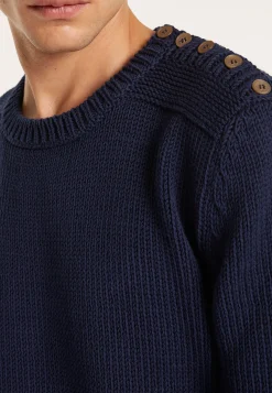 Montagut Round-neck cotton jumper - LOTHAIRE