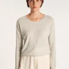 Montagut Round-neck jumper in cashmere and linen - JACOB