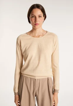 Montagut Round-neck jumper in cashmere and linen - JACOB