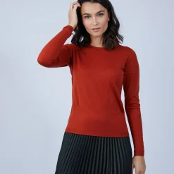 Montagut Round-neck jumper in merino wool - Berenice