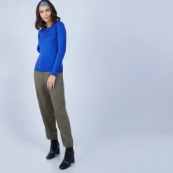 Montagut Round-neck jumper in merino wool - Berenice
