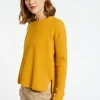 Montagut Round-neck jumper with buttons on the back - Becky