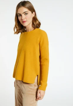 Montagut Round-neck jumper with buttons on the back - Becky