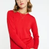 Montagut Round-neck merino wool sweater- Bérenice