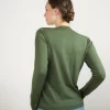 Montagut Round-neck merino wool sweater- Bérenice