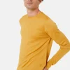 Montagut Round-neck merino wool sweater with rolled finishes - Rythme