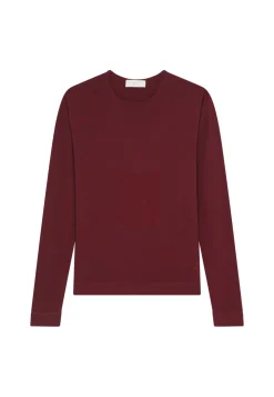 Montagut Round-neck merino wool sweater with rolled finishes - Rythme