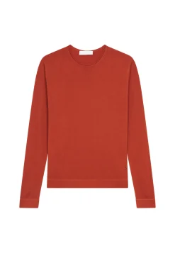 Montagut Round-neck merino wool sweater with rolled finishes - Rythme