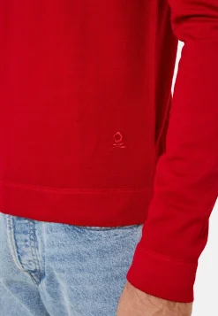 Montagut Round-neck merino wool sweater with rolled finishes - Rythme